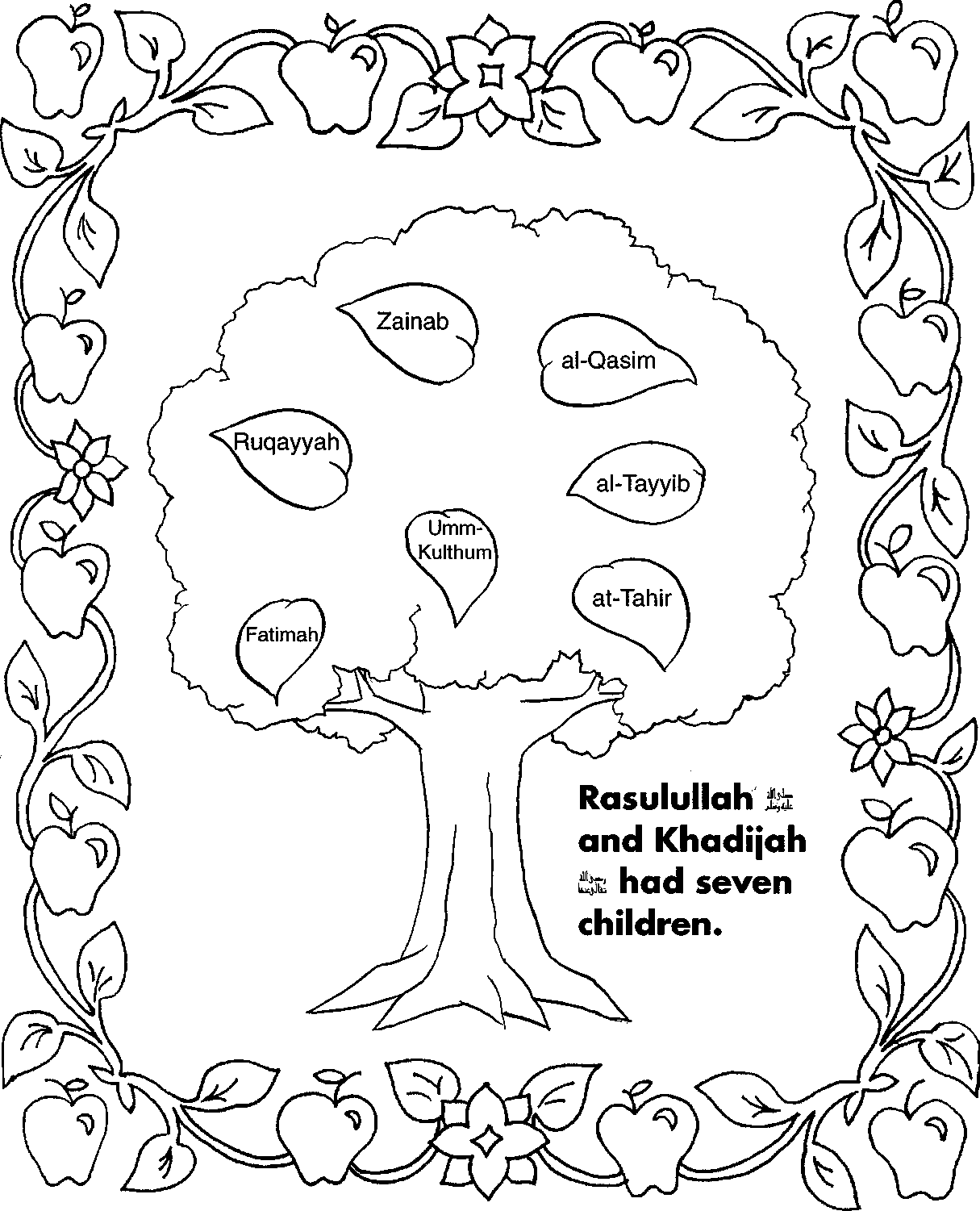 ana muslim coloring pages - photo #20